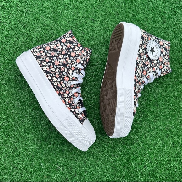 Converse Chuck Taylor All Star Lift Hi Total Eclipse - Picture 12 of 14